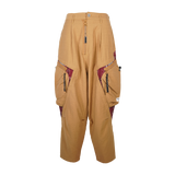 PATCH PAISLEY CARGO PANT - TAN