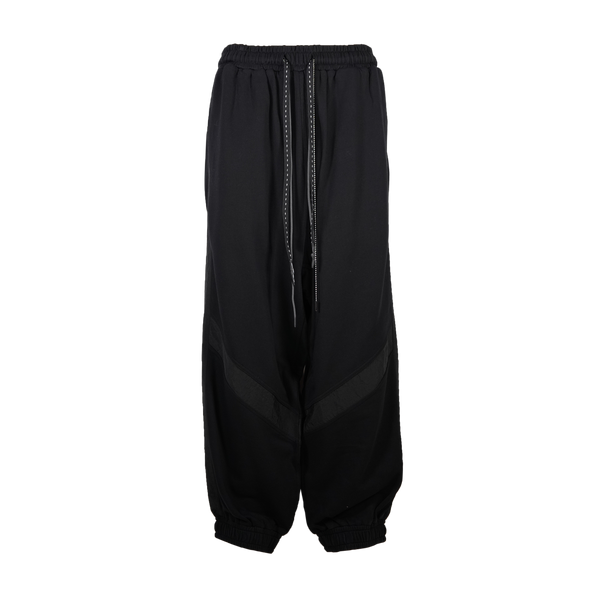 SLOUCHY CUT SEAM PANT - BLACK