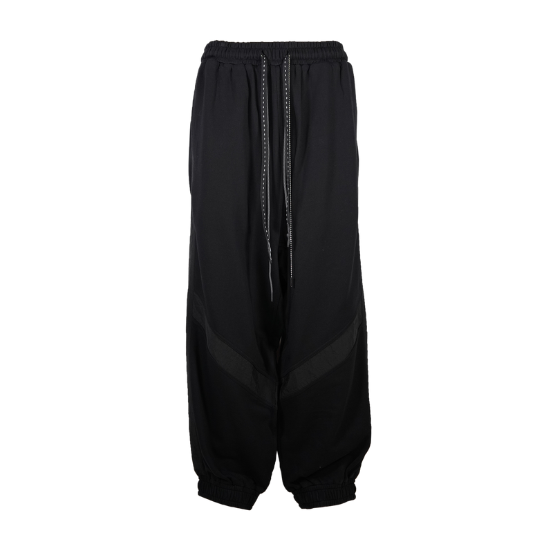 SLOUCHY CUT SEAM PANT - BLACK