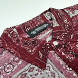 PAISLEY CUT ME UP WOVEN - RED