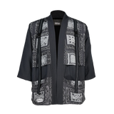 FISHERMAN KIMONO - BLACK