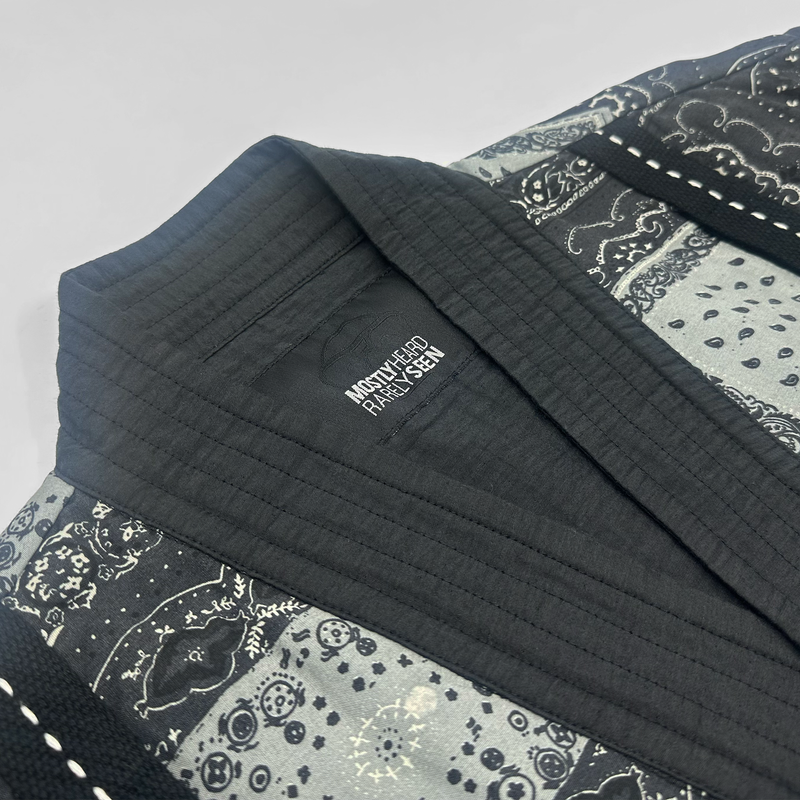 FISHERMAN KIMONO - BLACK