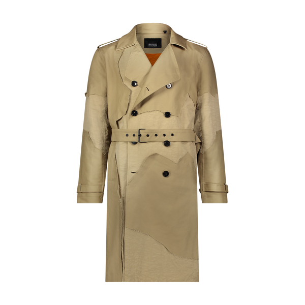CUT ME UP TRENCH COAT KHAKI – Mostly Heard Rarely Seen