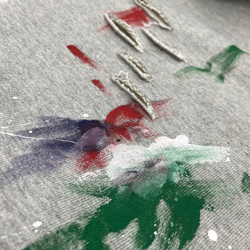 Dior paint online hoodie